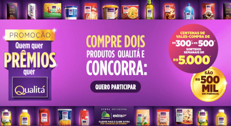 Promoção Quem Quer Prêmios Quer Qualitá