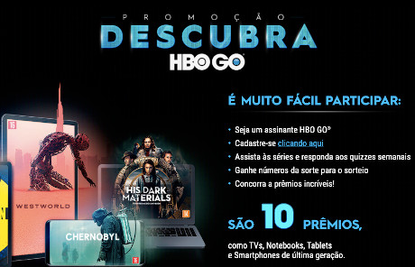 Promoção Descubra HBO GO