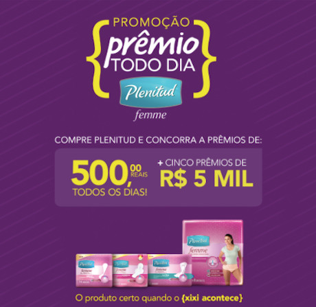 Promoção Plenitud Prêmio Todo Dia