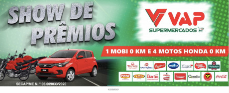 Promoção VAP Supermercados Show de Prêmios